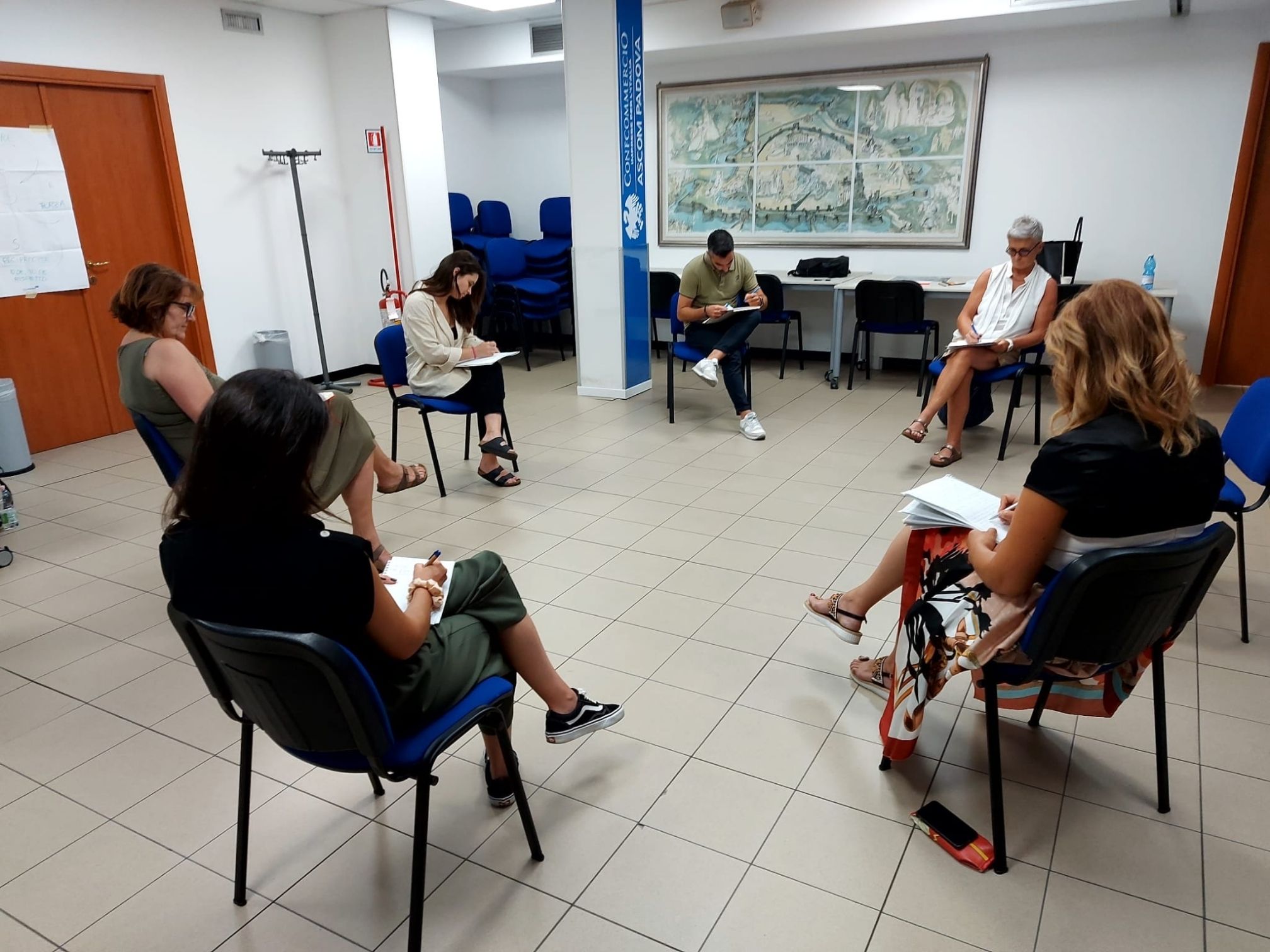 economia di cura nella aziende da parte di Scuola Italiana Cantastorie all'ASCOM di Padova